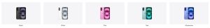 iPhone 16 all colours