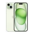 Apple iPhone 15 Plus in Green - front and back view, brand new
