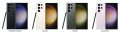 Samsung Galaxy S23 Ultra all colours - Phantom Black, Cream, Green, Lavender