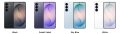 Samsung Galaxy S26 5G in all available colours - Cobalt Violet, Sky Blue, Black, and White